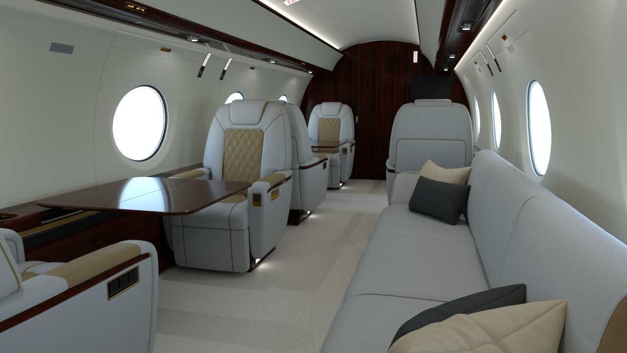 aircraft interior designer